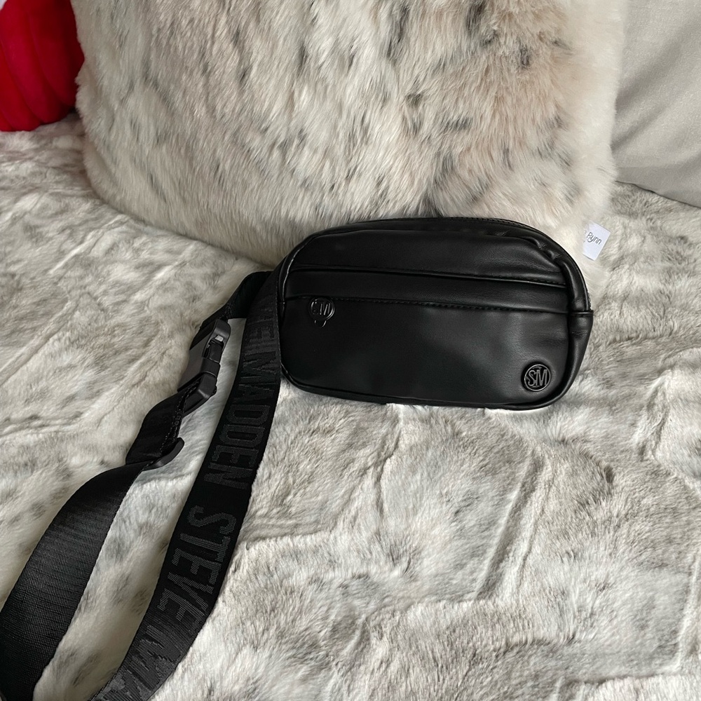 Steve Madden Black Crossbody Bag